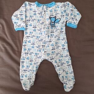 Boy sleeper size 3-6 mo
